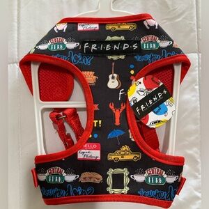 Friends Themed Pet Harness Size Medium